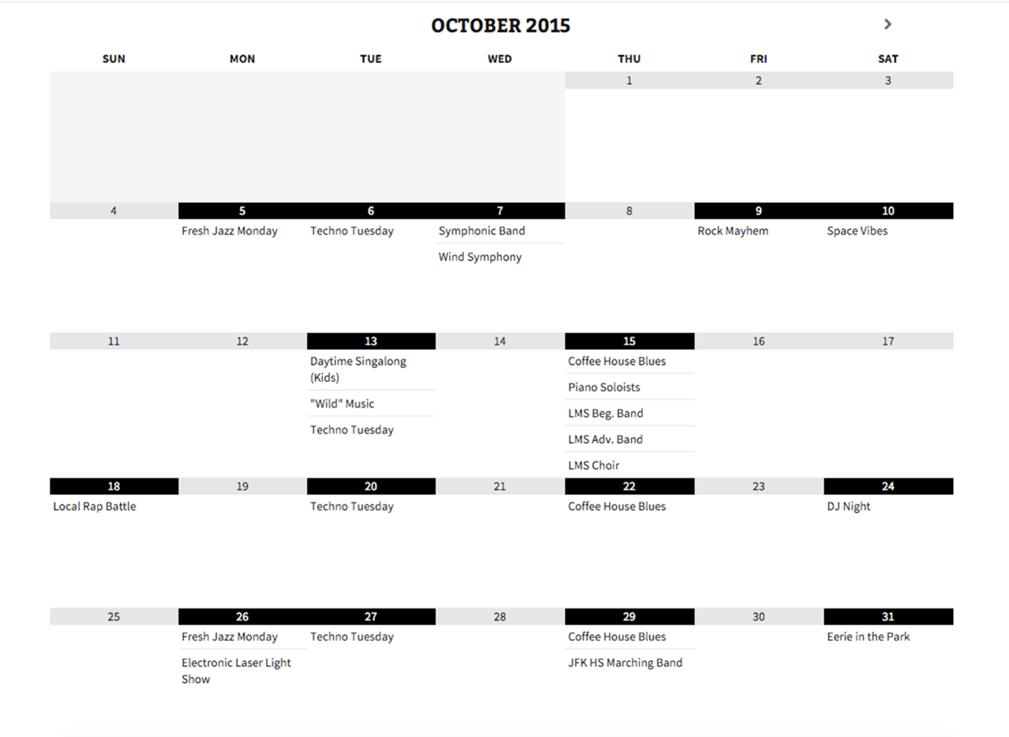 カレンダーの画像
